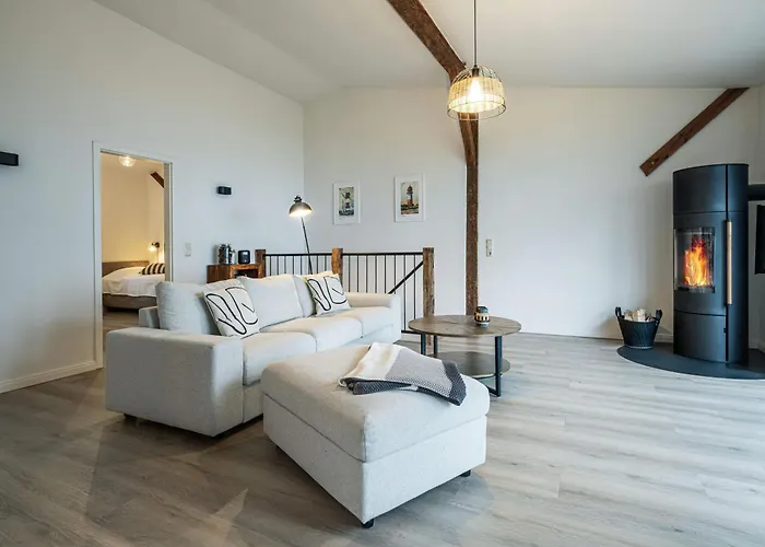 Ostscheune Am Muehlendamm - Meerblick, Sauna Und Ofen