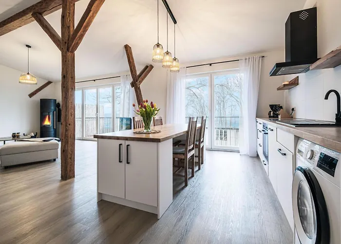 아파트 Ostscheune Am Muehlendamm - Meerblick, Sauna Und Ofen *